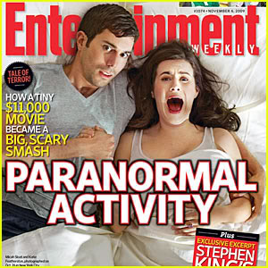 Micah and Katie on the cover of Entertainment Weekly