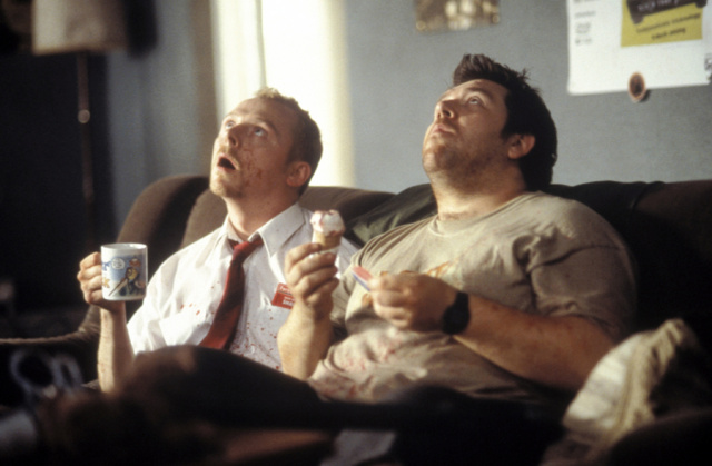 Shaun of the Dead before zombies